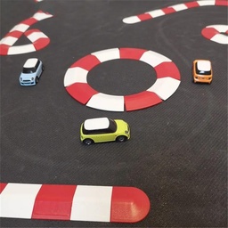 [1849387] 26PCS 1/76 1/28 1/32 Mini RC Car DIY Race Assembled Track Scene for Turbo Racing Vehicles Model Spare Parts
