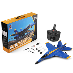 [1849740] XK A190 F18 F/A-18C 290mm Wingspan 2.4GHz 2CH Built-in 6-Axis Gyro EPP RC Airplane Beginner RTF