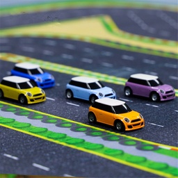 [1850189] Turbo Racing Without Transmitter 1/76 2.4G Fully Proportional Mini RC Car LED Light Vehicles Model Kids Toys