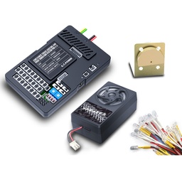 [1850472] G.T Power Professional Version Container Truck Sound And Light Vibration 4 In 1 System European Version RC Car Parts