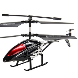 [1852405] D728 3.5CH Fall Resistant Led Light USB Chargering Alloy Remote Control RC Helicopter RTF Children Gift Outdoor Toys