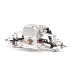 [1852833] Orlandoo Hunter Upgraded Double Wishbone Front Suspesion & Axles Kit MAS-600 Aluminum Silver for OH32P02 RC Car Parts
