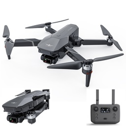 [1853126] KFPLAN KF101 MAX GPS 5G WiFi 3KM Repeater FPV with 4K HD ESC Camera 3-Axis EIS Gimbal Brushless Foldable RC Drone Quadcopter RTF