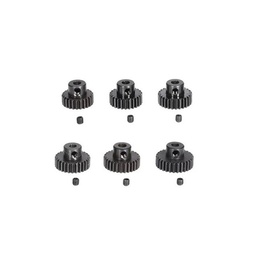 [1855499] 6PCS ZD Racing 48DP M0.53 24T 25T 26T 27T 28T 29T Pinion Motor Gear 3.175mm Shaft 1/10 RC Car Vehicles Parts