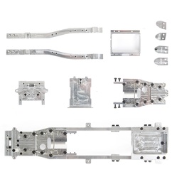 [1857511] WPL D12 1/10 RC Car Drift Metal Chassis RC Car DIY Parts Kit Vehicle Models R604S