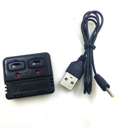 [1857898] USB Charging Cable Battery Charger for WLtoys V977 V931 V966 F949/ XK K100 K110 K123 K124 RC Helicopter Spare Parts