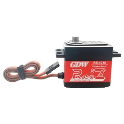 [1860236] GDW RS4016 43KG 8.4V 0.14S High Speed Coreless Motor Metal Gear Mini Digital Servo for Helicopter Fix-wing RC Car