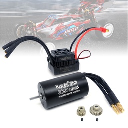[1862898] Racerstar 3660 Brushless Motor 60A ESC Waterproof w/ M0.6 Metal Gears for Wltoys 104001 RC Car Vehicles Parts