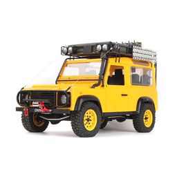 [1864271] D1RC Yellow 1/10 2.4G RC Car Crawler For Land Rover Camel Metal Chassis Two Speed Change Vehicle Models