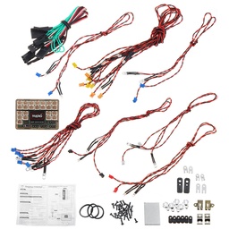 [1864385] HG P417 1/10 RC Car Pickup Truck Spare Controllable IC Mainboard LED Lights RX1018 Vehicles Model Parts