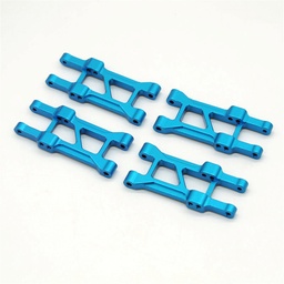 [1864474] 4PCS SUBOTECH BG1513 BG1518 1/12 RC Car Upgraded Metal Front Rear Suspension Arm Vehicles Model Spare Parts