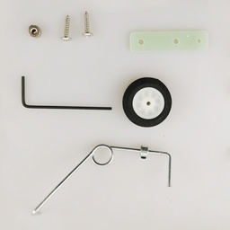 [1864837] A Set 40-52 Class Tail Landing Gear Kit Rear 3 Points RC Wheel for RC Plane Fixed Wing