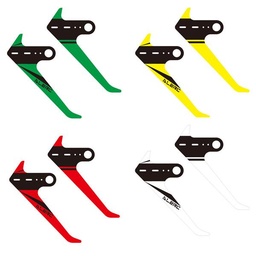 [1061862] ALZRC Devil 380 420 FAST RC Helicopter Part Carbon Fiber Vertical Stabilizer Colorful Sticker 