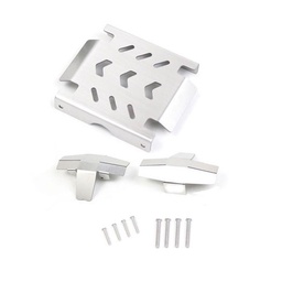 [1869493] Upgraded Stainless Steel Chassis Front Armor Protection Skid Plate Kit for LOSI LMT 4WD RC Car Vehicles Parts