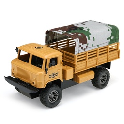 [1870265] JC20-6B 4CH 1/20 Military RC Car Vehicle Models Children Toy With Light Tent