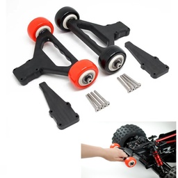 [1870408] Upgraded Wheelie Bar Head-UP Wheel for ARRMR 8S KRATON OUTCAST 1/5 RC Car Vehicles Model Parts