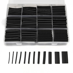 [1871766] Quanum 625PCS Ratio 2:1 Heat Shrinkable Cable Wire Tube Electrical Cable Sleeve Kit with Storage Case For FPV RC Drone