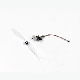 [1874774] Dancing Wings Hobby 4x12mm Brushed Motor+76mm Propeller+1.7g Servo+Mini Receiver DIY Micro Brushed Power System Combo for RC Micro Mini Indoor Airplane Model