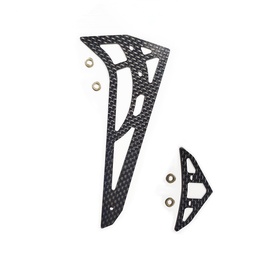 [1876103] JDHMBD 450L/470L Carbon Fiber Tail Blades For ALIGN T-rex RC Helicopter