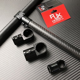 [1882817] RJX Hobby RJX3155 Landing Gear Aluminum Alloy Tee Tripod 20 to 20mm / 25m to 25mm / 30 to 30mm Carbon Fiber Tube Connector for RC Agriculture UAV Drone
