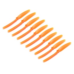 [1070003] 10pcs Gemfan 8060 ABS Direct Drive Orange Propeller Blade for RC Airplane Aircraft Fixed Wing Spare Part