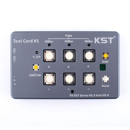 [1885891] KST Servo Programming Tool Card for KST Servo V6.0 And V8.0