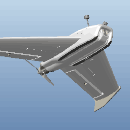 [1891942] 2Pairs HEE WING Fuselage Protective Bottom Skid Case for F-01 690mm Ultra Delta Wing RC Airplane