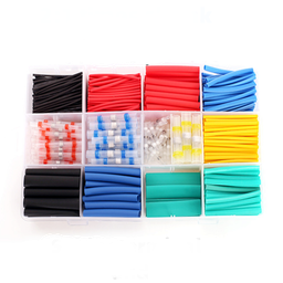 [1893362] 530PCS Heat Shrinkable Tube Terminal Shrink Solder Ring Waterproof for RC ESC Motor Model