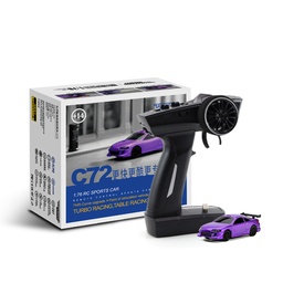 [1898237] Turbo Racing C72 RTR 1/76 2.4G Sports Mini RC Cars Limited/Classic LED Lights Full Proportional Vehicles Models