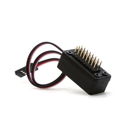 [1903659] RC Receiver CH3 Extender One for Eight 8-port Hub Three-way Remote Control Switch for Rc Crawler Car TRX4 SCX24