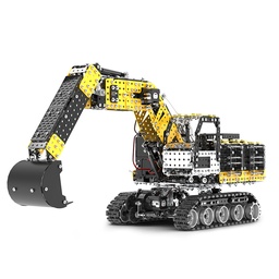 [1908821] ZBT Toys 2.4G 12CH Alloy Remote Control Engineering Truck Excavator for RC Car DIY Assembly Remote Control Toys