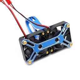 [1911249] X Maxx Metal Motor Radiator Double Cooling Fans for  Hobbywing ARRMA 4985 4272 1717 Motor Vehicle Models Parts