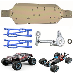 [1913411] XLF F22A 1/10 RC Car Spare Metal Swing Arm/Chassis Bottom/Upgrade Steering Component Vehicles Model Parts