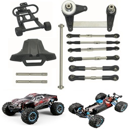 [1913536] XLF F22A 1/10 Brushless RC Spare Steering/Servo/Rocker Linkage Rod/Main Drive Shaft Car Vehicles Model Parts