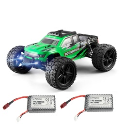 [1916058] Flyhal FC610 RTR Two Battery 1/10 2.4G 4WD 46km/h RC Car Vehicles LED Lights Brushed Big Foot Truck Model Toys Kids Child Gifts