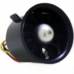 [1916682] QTMODEL 70mm 12 Blade EDF Ducted Fan With 6S 2300KV CW/CCW Outrunner Motor for Jet Fixed Wing RC Airplane