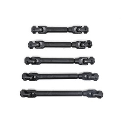 [1917921] Upgraded 1/10 RC Car Metal Spline Drive Shaft for Axial SCX10 D90 TRX4 90046 Vehicles Model Spare Parts