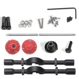 [1919986] RBR/C Metal Upgraded Steel Gear Rear Bridge Axle Set for WPL D12 B14 B16 B24 C14 C24 C34 RC Car Vehicles Spare Parts