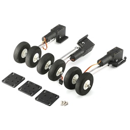 [1080692] Two Wheeled Shocking Proof Retract Landing Gear Set For 2KG RC Airplane