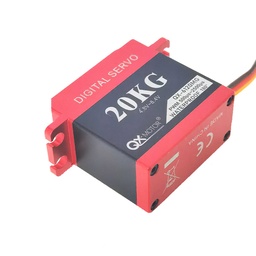 [1924048] QX-MOTOR 20KG 40KG 60KG 8.4V High Voltage High Torque Waterproof Metal Gear Digital Servo for RC Robot RC Car RC Model