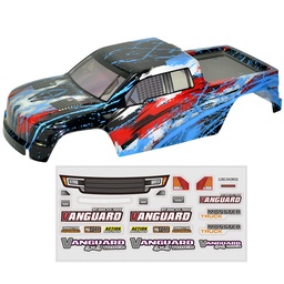 [1927444] HBX 903 903A 1/12 RC Car Spare Body Shell Blue Color w/ Sticker Sheet 90132 Vehicles Model Parts