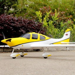[1936385] Dynam Cirrus SR22 V2 Yellow 1400mm Wingspan EPO RC Airplane Aircraft Fixed Wing PNP With Flaps