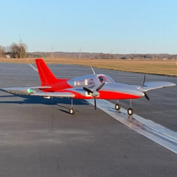 [1936389] Dynam Cessna 310 V2 Grand Cruiser Red 1280mm Wingspan EPO RC Airplane Aircraft Fixed Wing PNP With Flaps