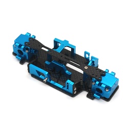 [1936476] 1/28 Metal Carbon Fiber Gear Box Motor Mount Set For Wltoys 284131 RC Car Vehicle Models Parts
