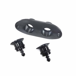 [1937884] 1 Piece Fuel Smoke Metal Double Oil Plug for Gasoline Engine RC Airplane Fixed-Wing