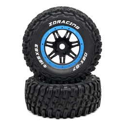 [1938298] 2PCS ZD Racing DBX-07 1/7 4WD Brushless Desert Buggy Wheels Tire 8642/8643 RC Car Vehicles Model Parts