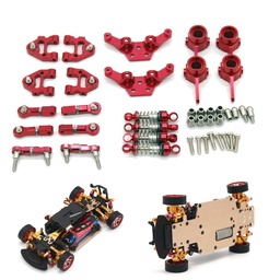 [1938999] Upgraded Metal Full Metal Parts Set for Wltoys 284131 K969 K989 K979 1/28 RC Car Vehicles Model Spare Parts