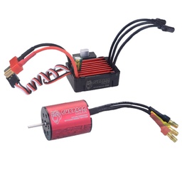 [1939196] Surpass Hobby Diamond Seriers Waterproof 2430 5800KV Brushless Motor with 25A ESC for 1/16 1/18 RC Vehicles