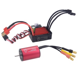 [1939197] Surpass Hobby Diamond Seriers Waterproof 2030 4500KV Brushless Motor with 25A ESC for 1/18 1/20 RC Vehicles