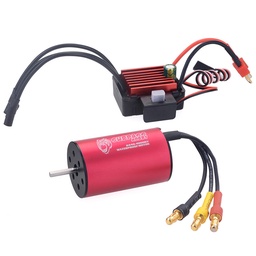 [1939200] Surpass Hobby Diamond Seriers Waterproof 2440 4000KV Brushless Motor with 35A ESC for 1/16 RC Vehicles